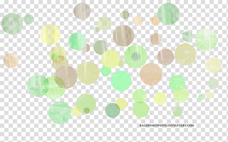 , yellow and green polka-dots illustration transparent background PNG clipart