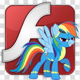 All icons in mac and ico PC formats, zmisc, FlashDash (, My Little Pony Adobe Flash Player icon transparent background PNG clipart