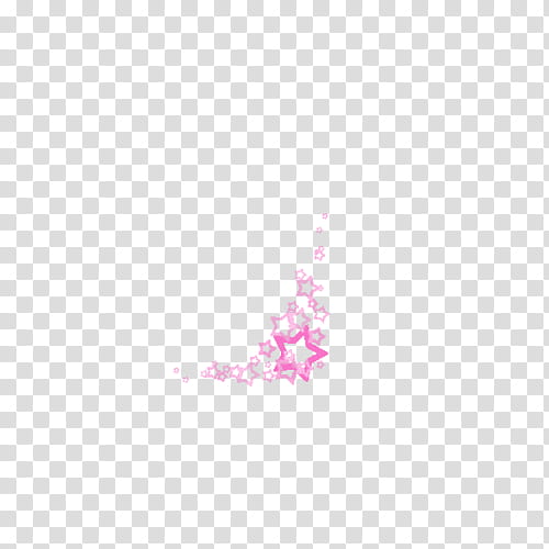 Corazones y estrellas en, pink stars transparent background PNG clipart