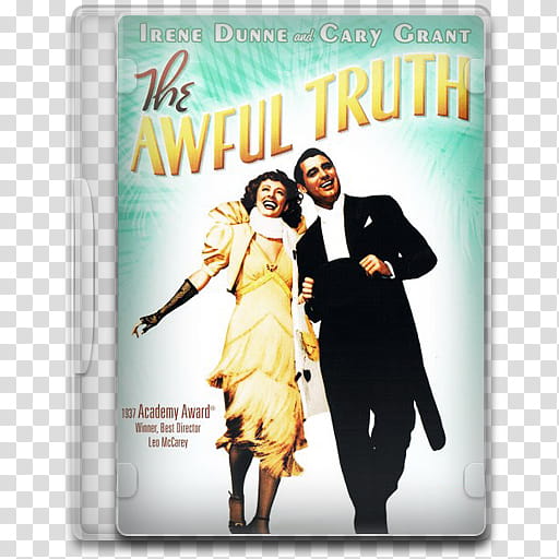 Movie Icon Mega , The Awful Truth, The Awful Truth DVD case transparent background PNG clipart