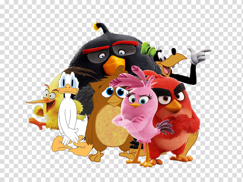 Sora, Donald, and Goofy at Bird Island transparent background PNG clipart