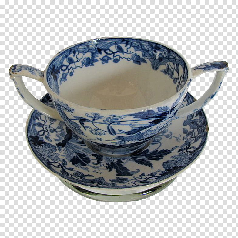 Coffee Cup Cup, Saucer, Porcelain, Trembleuse, Pottery, Ceramic, Tableware, Blue And White Pottery transparent background PNG clipart