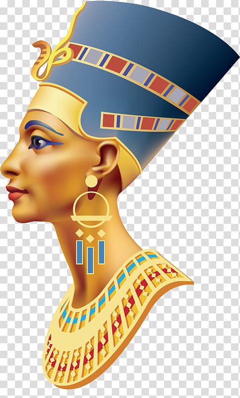 Painting, Egyptian Pyramids, Ancient Egypt, Tutankhamun, Pharaoh, Art Of Ancient Egypt, Head, Chin transparent background PNG clipart