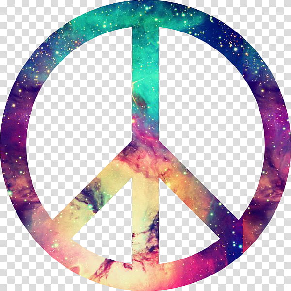 Hipster, multicolored peace sign logo transparent background PNG clipart