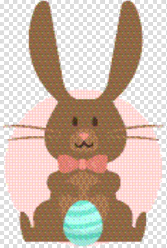 Easter Bunny, Rabbit, Easter
, Brown, Rabbits And Hares, Whiskers, Art transparent background PNG clipart