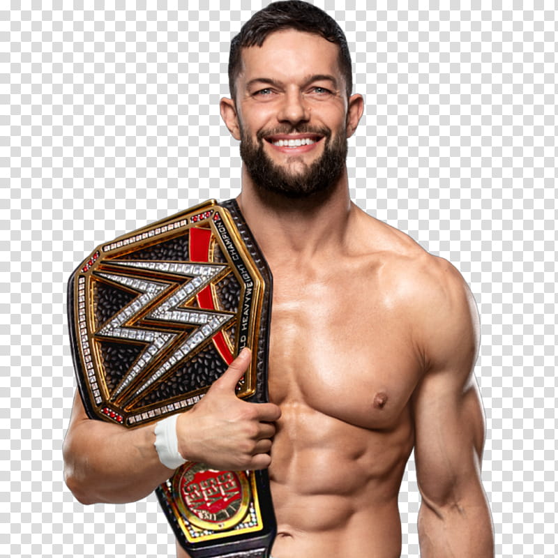 FINN BALOR WWE CHAMPION transparent background PNG clipart