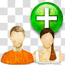 Human O Grunge, user-group-new icon transparent background PNG clipart