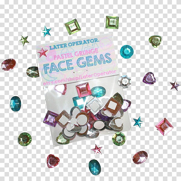 Watch, Pastel Grunge face gems collage transparent background PNG clipart