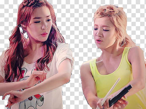 SNSD Hyoyeon and Tiffany HyoFany transparent background PNG clipart