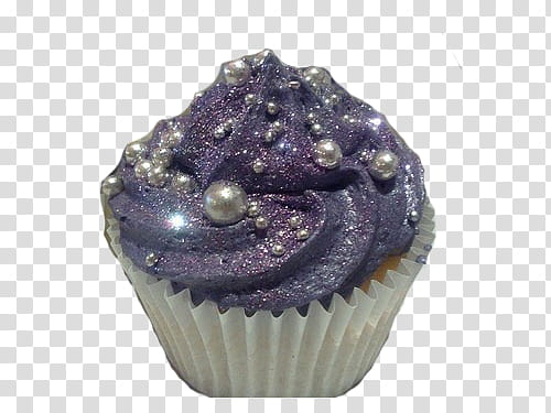 Cute Cakes s, purple and gray cupcake transparent background PNG clipart