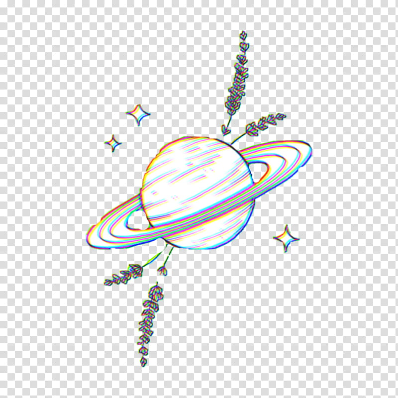 Picsart, Drawing, Planet, Tattoo, Saturn, Pastel, Space, Aesthetics transparent background PNG clipart