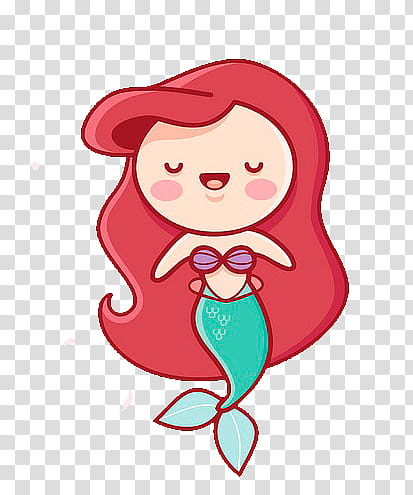 disney, pink and blue mermaid cartoon character transparent background PNG clipart