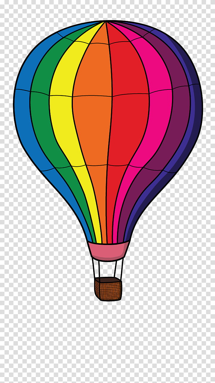 How to Draw a Hot Air Balloon for kids cute & easy - YouTube