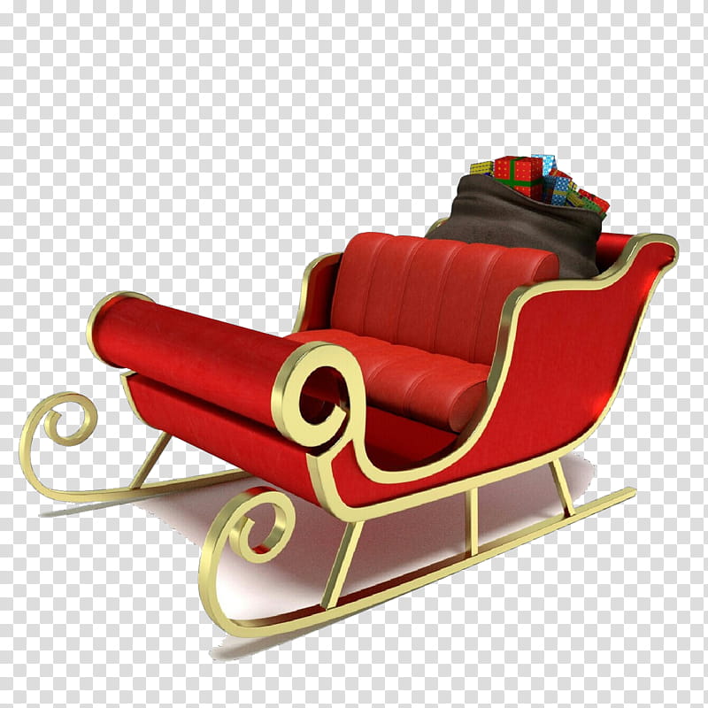 furniture chair sled couch vehicle, Cartoon, Rocking Chair transparent background PNG clipart