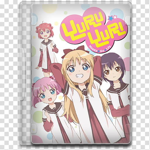 TV Show Icon , YuruYuri, Happy Go Lily transparent background PNG clipart