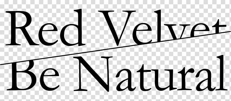 RED VELVET BE NATURAL LOGO, red velvet be natural text transparent background PNG clipart