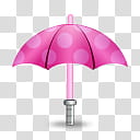 Girlz Love Icons , weather-umbrella, pink umbrella transparent background PNG clipart