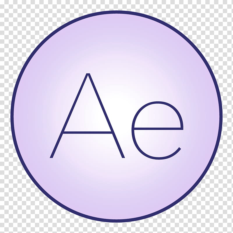 Adobe CS Icon , CustomIcon_AE transparent background PNG clipart