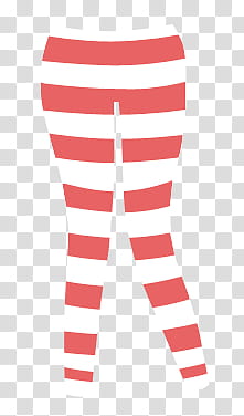 Christmas Clothes, red and white striped pants illustration transparent background PNG clipart