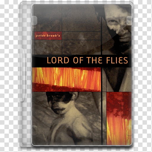 Movie Icon Mega , Lord of the Flies, Lord of The Flies DVD case transparent background PNG clipart