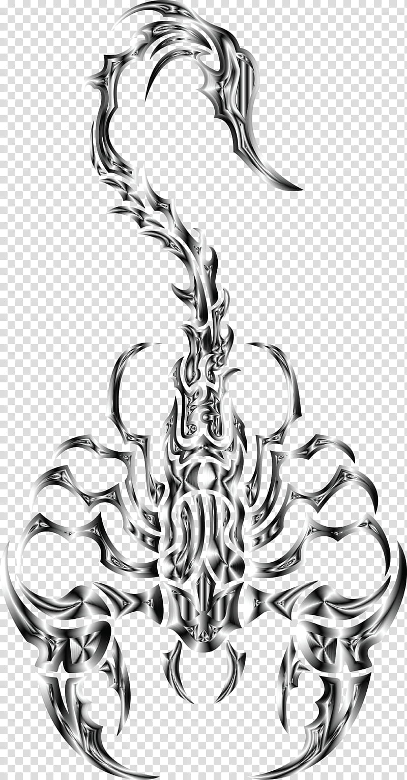 Desktop Icon, Scorpion, Tattoo Art, Drawing, Arachnid, Icon Design, Black And White
, Body Jewelry transparent background PNG clipart