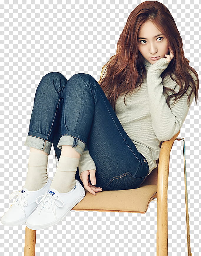 Krystal F x Keds Korea transparent background PNG clipart