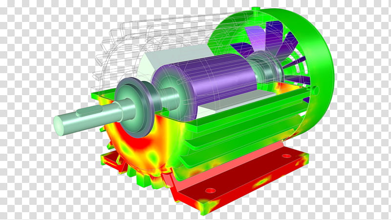 Engineering, Comsol Multiphysics, Electromagnetism, Computer Software, Simulation, Induction Motor, Electric Motor, Electrical Network, System transparent background PNG clipart