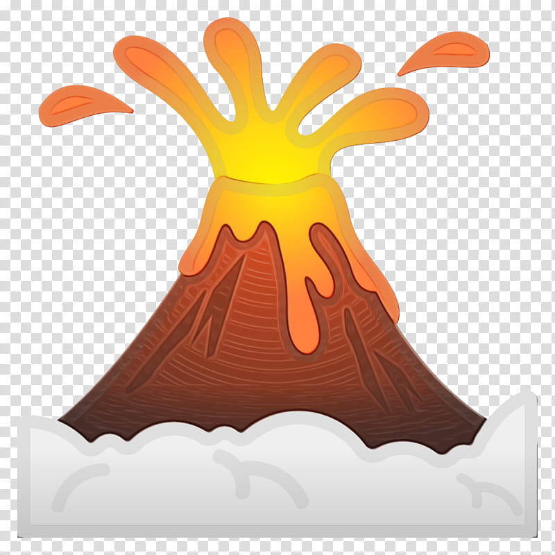 Smiley Face, Emoji, Volcano, Noto Fonts, Lava, Face With Tears Of Joy Emoji, Orange, Cartoon transparent background PNG clipart