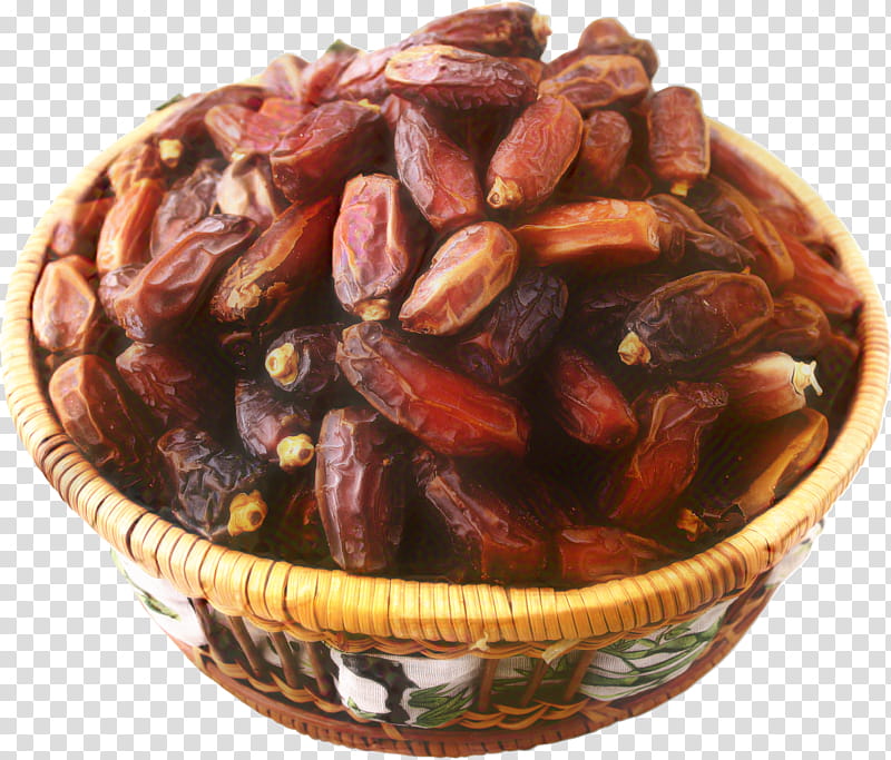 Palm Trees, Date Palm, Dried Fruit, Dates, Food, Jujube, Basket, Raisin transparent background PNG clipart