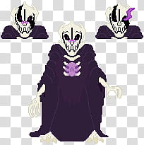 Monstrous Determination| WD Gaster Ref transparent background PNG clipart