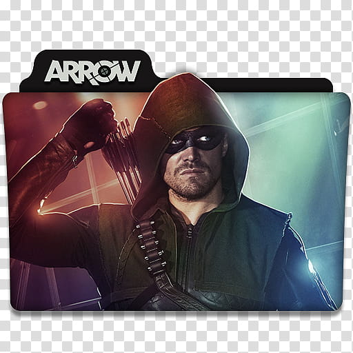 TV Series Folder Icons , arrow___tv_series_folder_icon_v_by_dyiddo-davy, Arrow transparent background PNG clipart