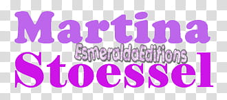 Texto Martina Stoessel transparent background PNG clipart