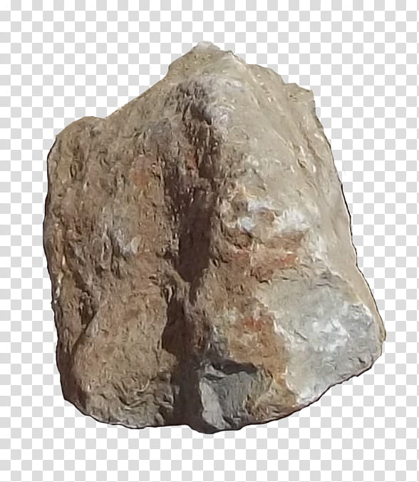 Rock , white and brown stone fragment transparent background PNG clipart