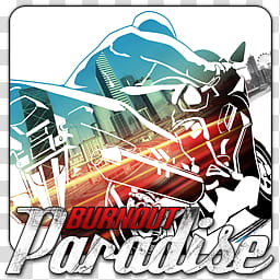 Burnout Paradise Icon , Burnout Paradise , Burnout Paradise cover transparent background PNG clipart
