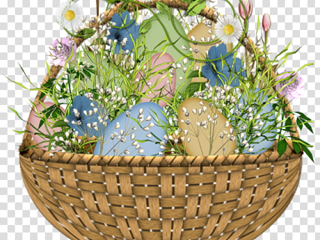 Easter Egg, Easter Bunny, Easter
, Easter Basket, Wreath, Floral Design, Easter Postcard, Christmas Day transparent background PNG clipart