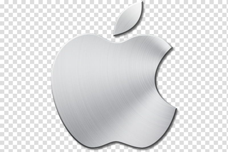 Download Black Apple Logo In Silver Wallpaper | Wallpapers.com