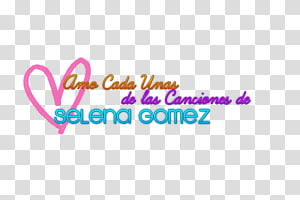 Texto Selena Gomez transparent background PNG clipart thumbnail