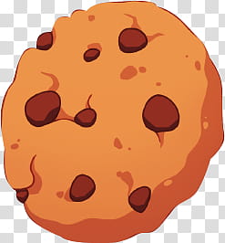 , brown cookie illustration transparent background PNG clipart