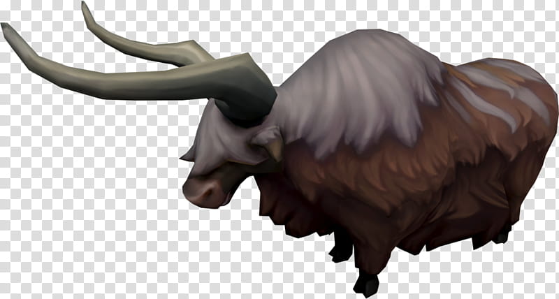 Animal, Domestic Yak, Neitiznot, Bull, Ox, Cattle, Horn, RuneScape transparent background PNG clipart