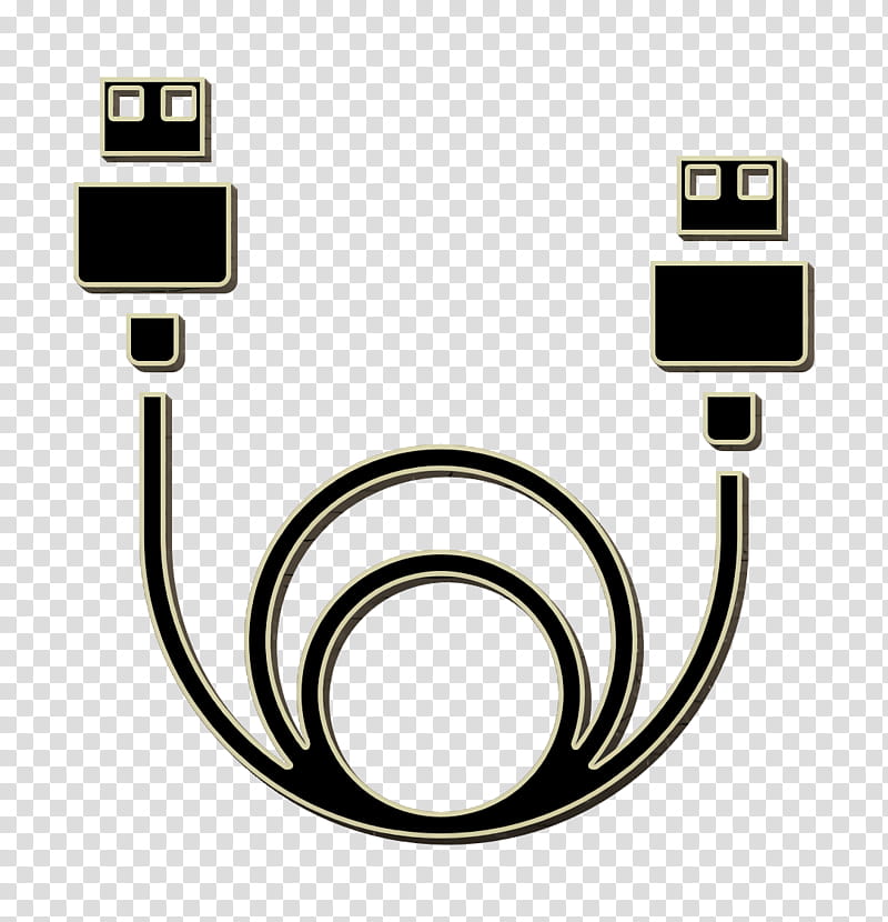 Data cable icon Usb icon Electronic Device icon, Usb Cable, Data Transfer Cable, Technology, Electronics Accessory, Networking Cables, Electrical Supply transparent background PNG clipart