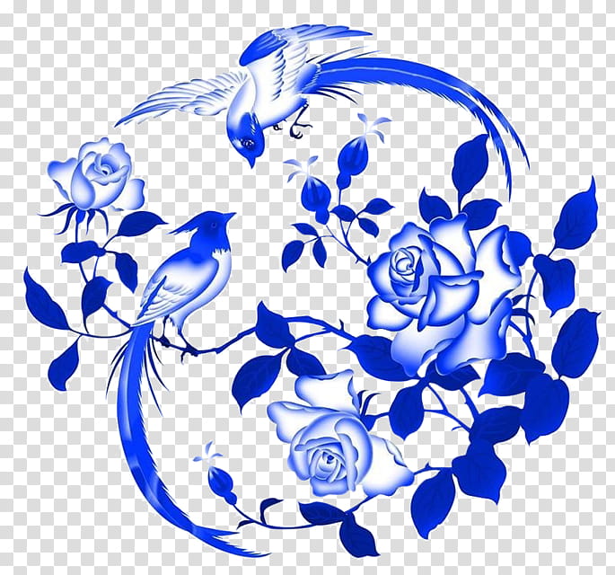 Black And White Flower, Chinoiserie, Blue And White Pottery, Flora, Plant, Rose Family, Rose Order, Circle transparent background PNG clipart
