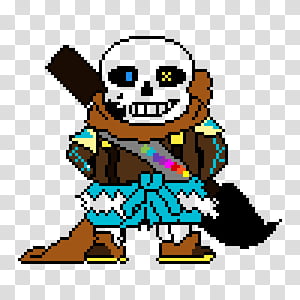 Horror Sans - Edit - Undertale Sans Pixel Art, clipart, transparent, png,  images, Download