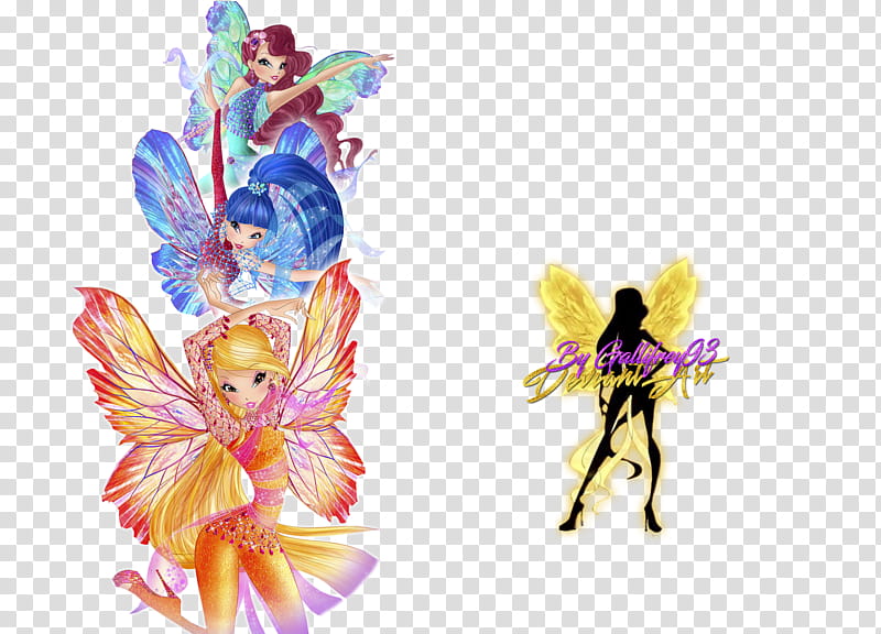 WoW Stella Musa and Aisha Dreamix Couture transparent background PNG clipart