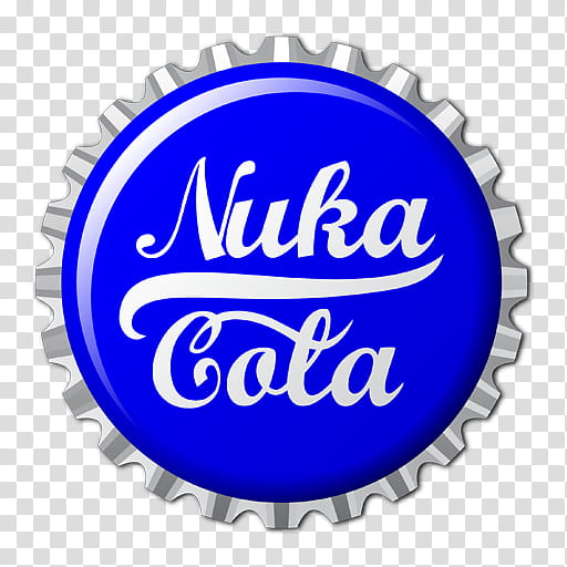 Nuka Cola Quantum Bottle Cap, Nuka Cola crown transparent background PNG clipart