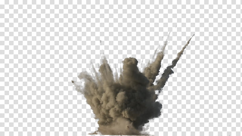The explosion of the projectile transparent background PNG clipart