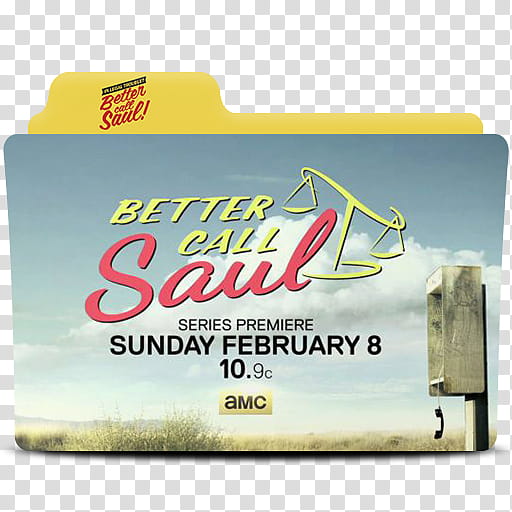 Better Call Saul Folder Icons,  transparent background PNG clipart