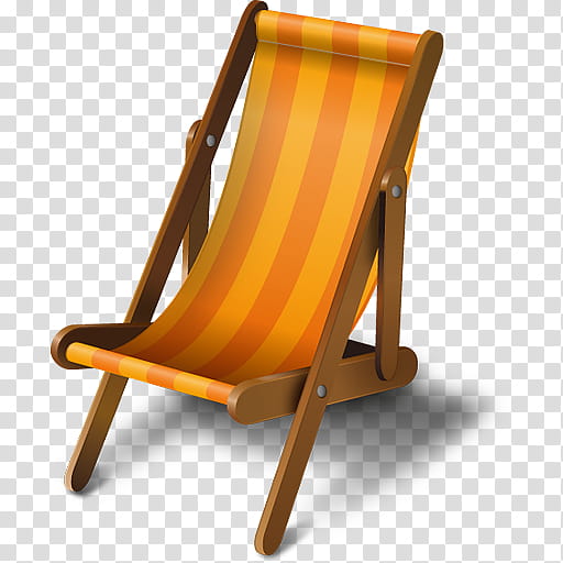Beach MerveY, brown wooden framed armless chair transparent background PNG clipart