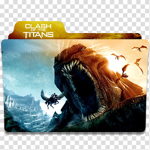 Clash of the Titans folder icon, Clash of the Titans. () transparent background PNG clipart