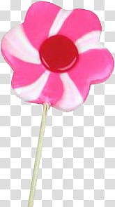 lollipops textures, pink and white flower lollipop transparent background PNG clipart