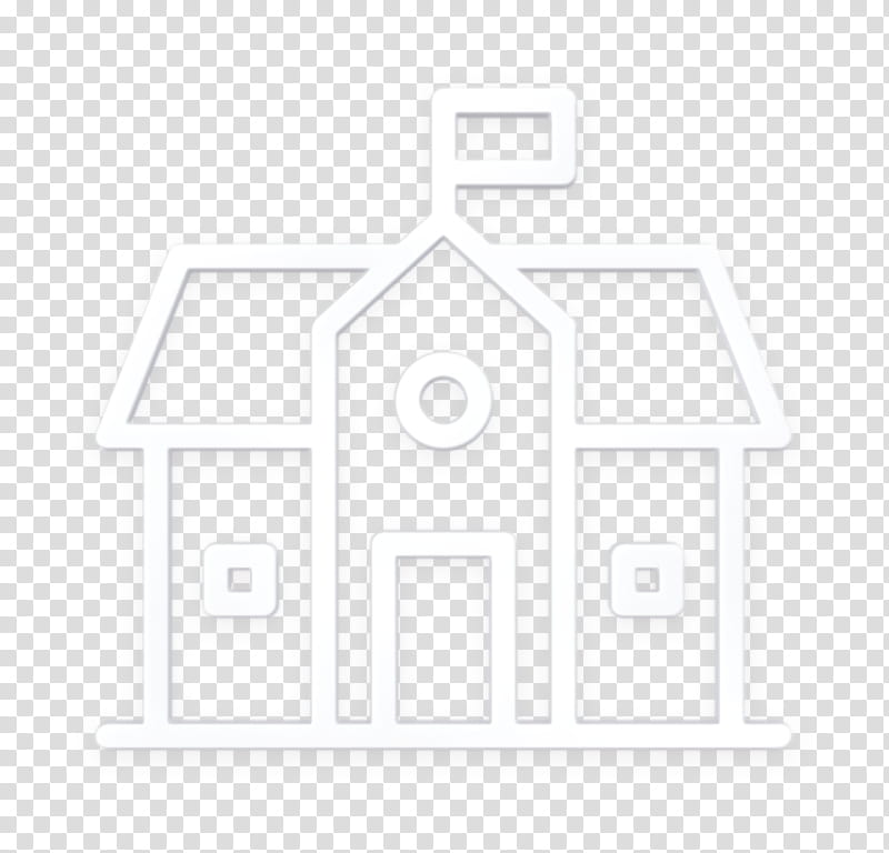 architecture icon building icon school icon, Study Icon, Text, Logo, Line, Symbol, Signage transparent background PNG clipart